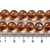 Synthetic Moonstone Beads Strands G-P528-J03-02-4