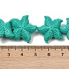 Synthetic Coral Dyed Carved Beads Strands CORA-K009-06C-06-3