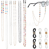 6Pcs 6 Styles Eyeglasses Chains AJEW-CN0006-09-1
