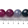 Natural Dragon Veins Agate(Dyed & Heated) Beads Strands G-K390-A11-01-5