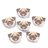 Printed Wood Beads WOOD-D289-01H-1