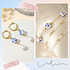 100Pcs Handmade Porcelain Beads PORC-SC0001-22-5