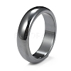 Non-Magnetic Synthetic Hematite Finger Rings RJEW-J005-03A-2