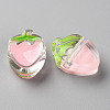 Transparent Enamel Acrylic Beads X1-TACR-S155-003E-2