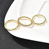 Brass Micro Pave Cubic Zirconia Finger Rings RJEW-P166-01B-G-3