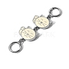 Cartoon Cat Alloy Enamel Bag Extender Chains PW-WG5B676-03-1