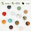Natural & Synthetic Gemstone Round Beads G-NB0003-86B-6