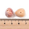 Two Tone Opaque Acrylic Imitation Gemstone Beads OACR-T033-04-3