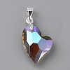 Electroplate Glass Pendants FIND-TAC0009-67S-04-1