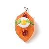 Resin Imitation Food Pendants FIND-U001-02H-1