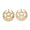 201 Stainless Steel Pendants STAS-I364-07G-1