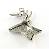 Tibetan Style Alloy Big Pendants TIBE-Q050-61AS-LF-2