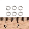 304 Stainless Steel Closed Jump Rings STAS-G393-06P-14-2