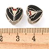 925 Sterling Silver Wedding Suit Shape European Beads FIND-NH0001-10P-3