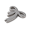 Non-Tarnish 304 Stainless Steel Charms STAS-S138-02P-02-2