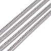 201 Stainless Steel Cuban Link Chains CHS-I005-05P-2