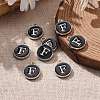 Platinum Plated Alloy Charms X-ENAM-S118-02F-P-5