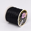 Nylon Satin Rattail Cord X-LW-K001-1mm-900-4