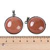Synthetic Goldstone Tree of Life with Owl Pendants G-L524-15AS-07-3