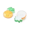 Translucent Resin Decoden Cabochons CRES-YW0001-06-2