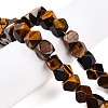 Natural Tiger Eye Beads Strands G-T138-45-1