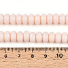 Opaque Spray Painted Glass Beads X-GLAA-ZX008-8mm-18H-4