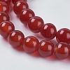 Natural Carnelian Beads Strands G-GSR8MM060-2-3