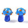 Handmade Lampwork Beads Strands X-LAMP-N024-09B-1