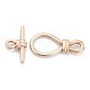 PVD Vacuum Plating 304 Stainless Steel Toggle Clasps STAS-B020-09RG-2
