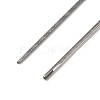Steel Beading Needles with Hook for Bead Spinner TOOL-C009-01B-04-2