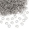 Tarnish Resistant 304 Stainless Steel Open Jump Rings STAS-N015-03-6x.0.8mm-1