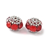 Acrylic Rhinestone Rondelle Beads CLAY-NH0003-02AS-02-1