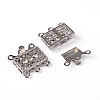 Brass Filigree Box Clasps KK116-2