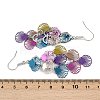 430 Stainless Steel Shell Shape Dangle Earrings EJEW-A137-03P-05-5
