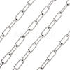 304 Stainless Steel Paperclip Chains YS-TAC0003-02P-1