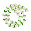 Transparent Glass Bead Strands GLAA-K070-02H-2
