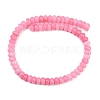 Dyed Natural White Jade Beads Strands G-G107-A28-01-5