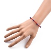 (Jewelry Parties Factory Sale)Adjustable Nylon Thread Braided Bead Bracelets BJEW-JB05446-01-4