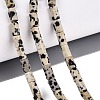 Natural Dalmatian Jasper Beads Strands GG-N002-01A-07-1