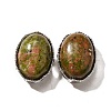 Natural Unakite Multi-Strand Links KK-M304-03P-13-1