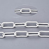 304 Stainless Steel Paperclip Chains CHS-N001-02S-4