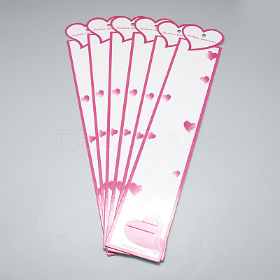Cardboard Hair Clip Display Cards CDIS-R034-62-1
