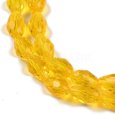 Transparent Glass Beads Strands EGLA-N013-T4mm-D04-1