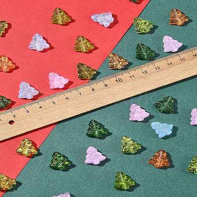 40Pcs Dyed & Heated Glass Beads GLAA-FS0001-88B-1