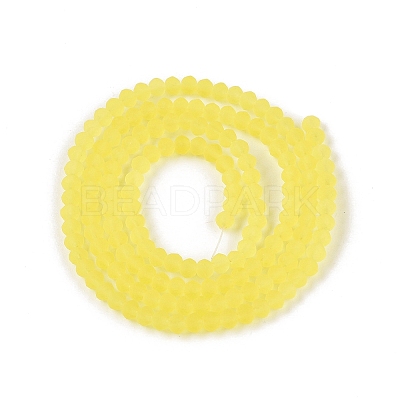 Transparent Glass Beads Strands EGLA-A044-T2mm-MD29-1