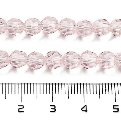 Glass Beads Strands EGLA-J042-6mm-19-1