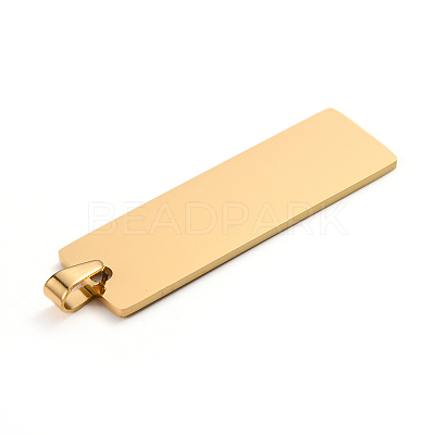 Ion Plating(IP) 304 Stainless Steel Pendants LS-STAS-D142-01C-G-1