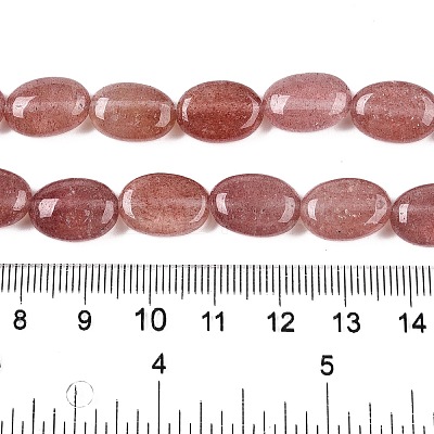 Natural Strawberry Quartz Beads Strands G-M206-50-1