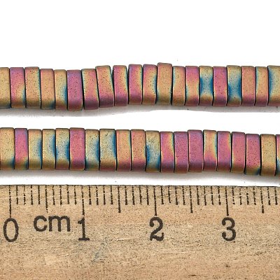 Electroplated Non-magnetic Synthetic Hematite Beads Strands G-C106-B01-01A-1