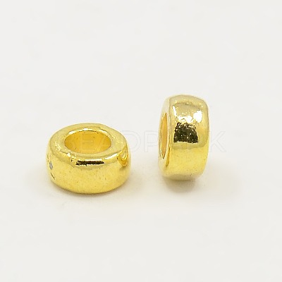 Tibetan Style Alloy Beads TIBEB-Q004-G-LF-1